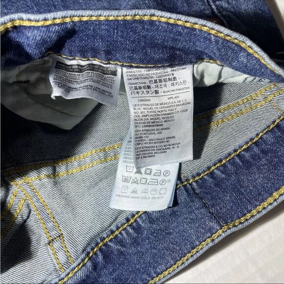 Levi's 505 Stretch Men's Blue Jeans - Picture 5 of 5